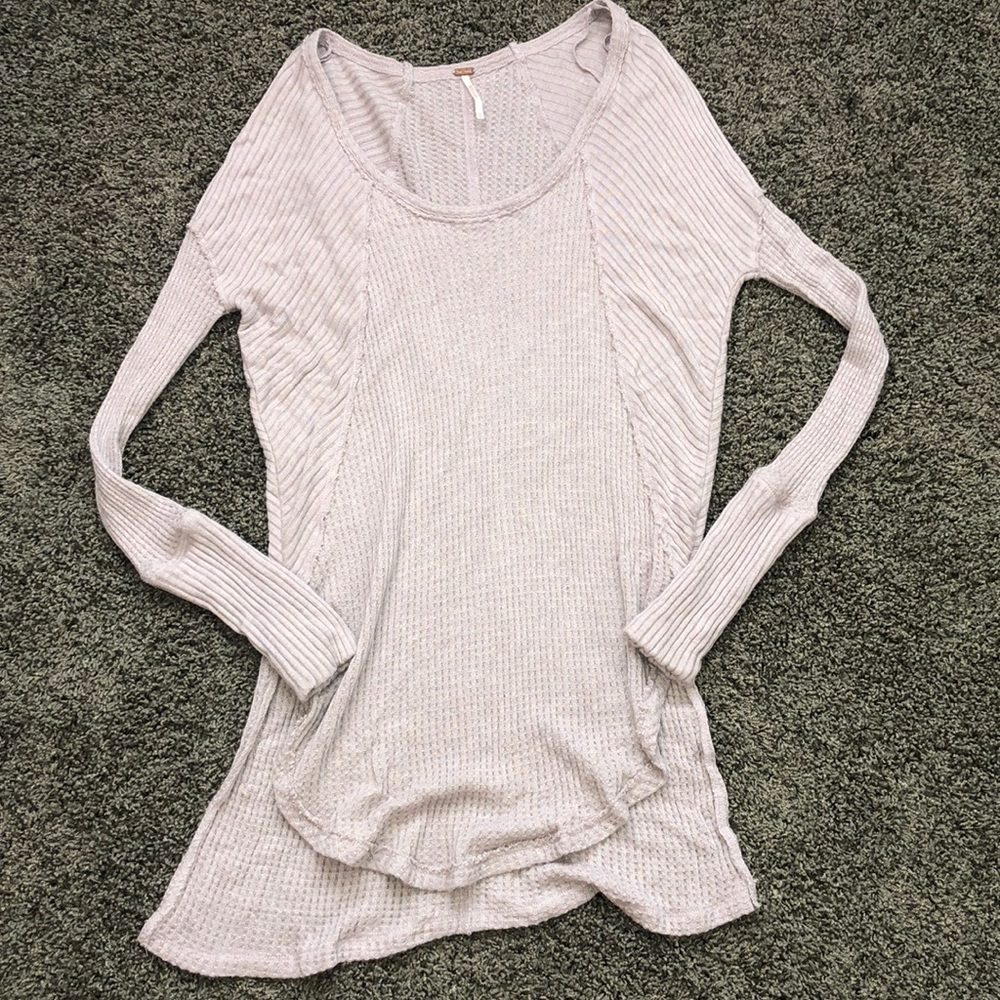 Lavender free people shirt size XS